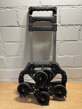 Meister Stufen-Sackkarre - 80 kg Tragkraft - 3x3 Treppensteiger - Klappbar