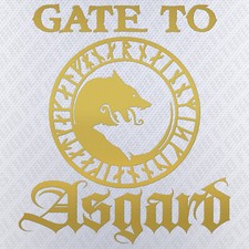GATE TO ASGARD Wolf Runen Thor