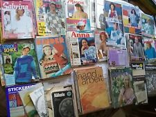 Handarbeitszeitschriften im Packet, Sticken,Häkeln,Stricken,Baby,Socken,Nähen