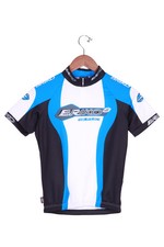 BRIKO Radtrikot Kinder Gr. 140 Blau Sportlich Kurzarm Fahrradtrikot