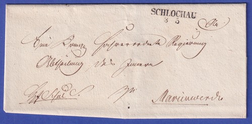 Preußen vorphila brief - vorphila-brief, mit