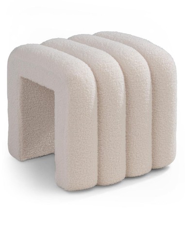 Hocker sitzhocker sitzpouf mdf - sitzpouf,