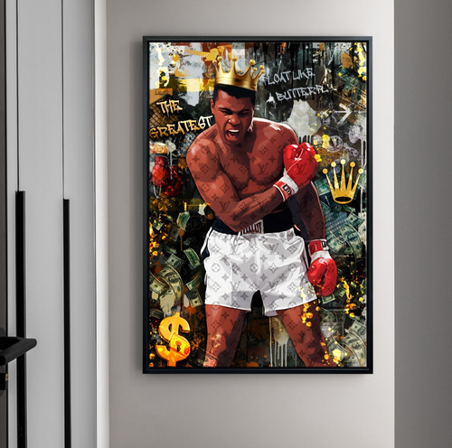 Boxing muhammad ali wandbild - muhammad,