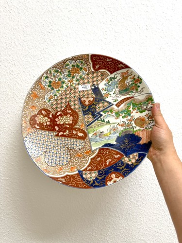 Großer imari teller - großer, 37cm