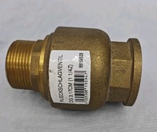 Rückschlagventil 1 1/4", Messing / Garten Bewässerung / FLOR90875