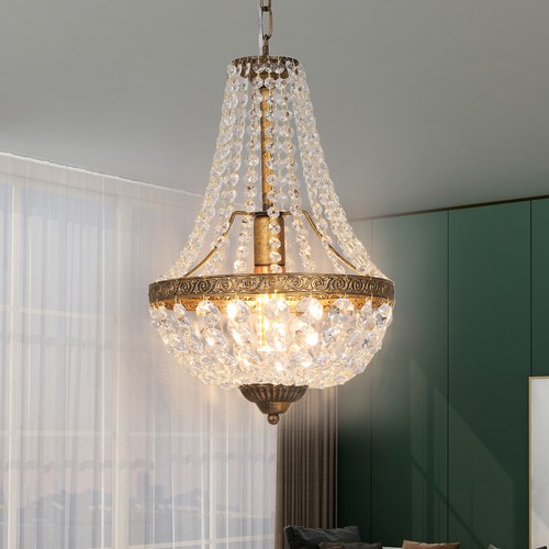Kronleuchter kristall e27 led - kristall,