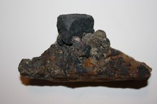 Bleiglanz - Kristallstufe