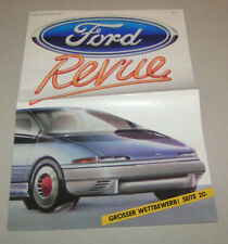 Prospekt / Broschüre / Katalog - Ford Revue Nr. 5 - Ausgabe 1984 Schweiz
