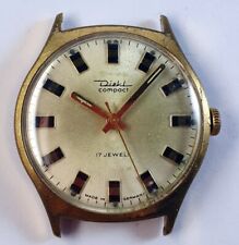70er Jahre - DIEHL COMPACT HERREN - HANDAUFZUG MIT JUNGHANS KALIBER 620.56