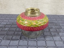 Petroleum Bassin Majolikalampe