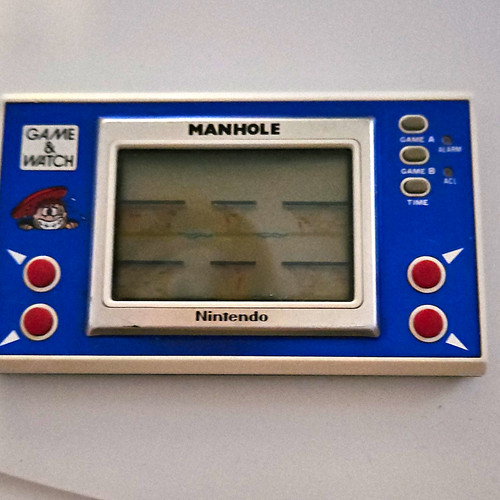 Nintendo game watch - &, manhole