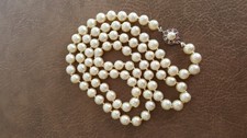 Vintage Perlenkette mit 585