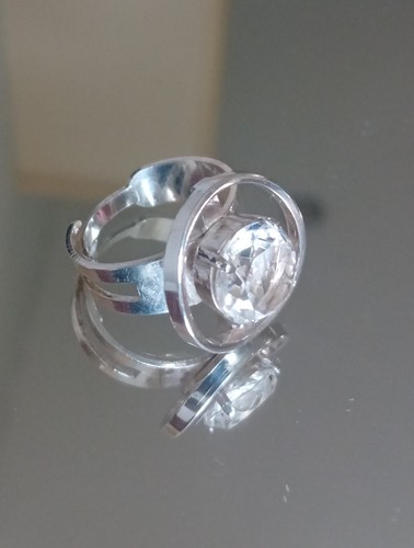 Vintage ring bergkristall 835 - vintage,