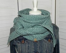 XL Musselin Schal Dreieckstuch