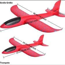 Styropor Wurfgleiter Flugzeug