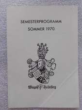Semesterprogramm Wingolf