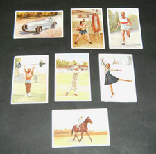 7 alte Sammelbilder aus dem