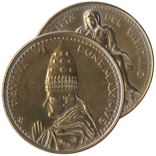 Münze paulus vi - -,
