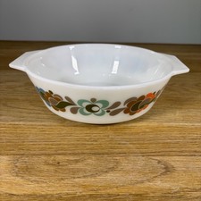 Vintage Pyrex JAJ Carnaby Tempo Auflaufform 70er Retro Made In England