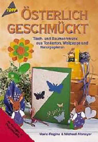 österlich geschmückt tisch - geschmückt., tisch-
