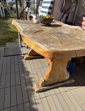 Holztisch Eiche Massivholz / Gartentisch