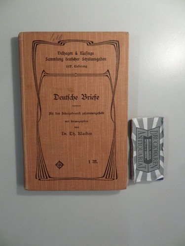 Deutsche briefe klaiber - briefe.,