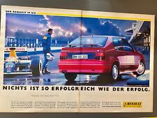 Renault 19 16V Williams F1 R19 Original 1992 Vintage Advert Werbung Reklame