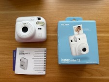 Fujifilm Instax Mini 12 clay white Weiß | Sofortbildkamera Instant Camera