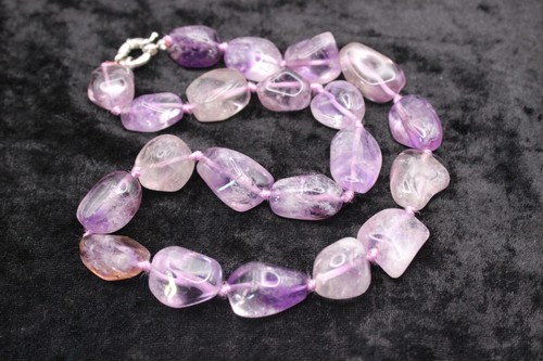 Collier edelstein lila - edelstein,