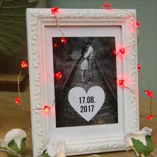 LED Lichterkette 20 Herzen