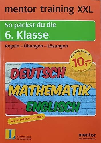 Mentor training xxl packst - training, xxl: