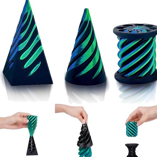 Druck spiral cone fidget - 3d-druck,