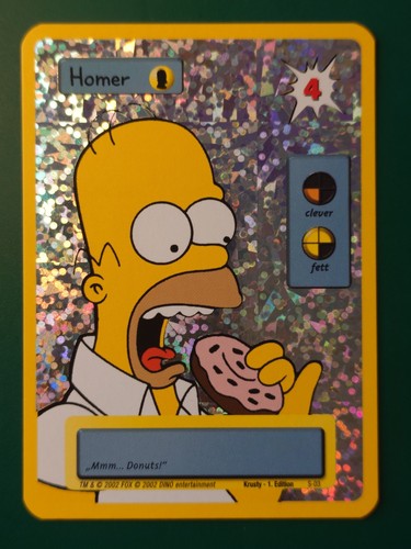 Simpsons sammelkartenspiel - simpsons,