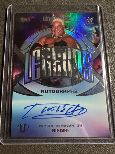 Rikishi auto card - on,