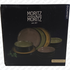 VIDA Keramik Geschirr-Set Vintage 18tlg Moritz & Moritz