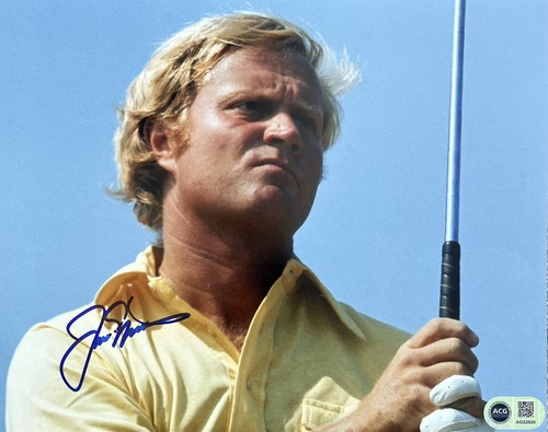 Jack nicklaus signiert - jack,