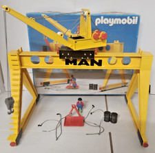 Playmobil MAN Kran Eisenbahn Hafenkran  4210 inkl. OVP 