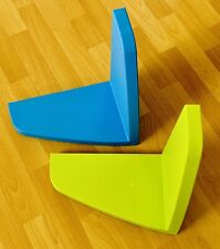 Mammut Ikea Wandregal 2 Stück blau & grün