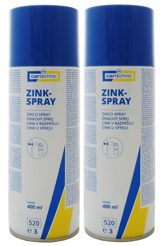 Cartechnic zinkspray 400ml - 2x,