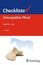 Checkliste Osteopathie Pferd | Eser, Katja M.-L. | Kartoniert | 9783132401693