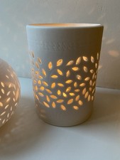 Windlicht Biskuit Porzellan