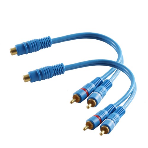 2stück rca cinch splitter - 2stück,