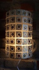 Lampe Perlmutt Metall