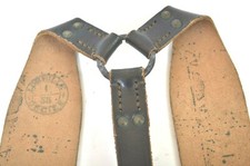 Original Franz. Französischer Armee Koppeltragegestell schwarz 50er Jahre