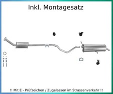 Auspuffanlage für Peugeot 307