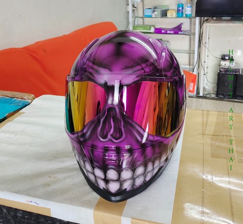 Custom airbrush motorradhelm - custom,