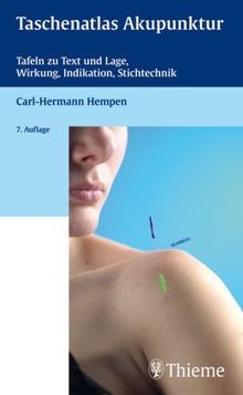 Taschenatlas akupunktur - taschenatlas,