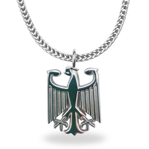 Deutschland adler kette - -, 316l