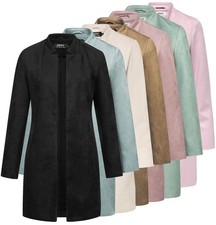 Only Damen Kunstleder Mantel