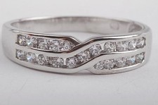 Ring 585 14kt Weißgold mit